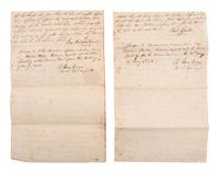[NATIVE AMERICAN]. Documents related to US Indian Agent Richard Graham (1787- ca 1857).