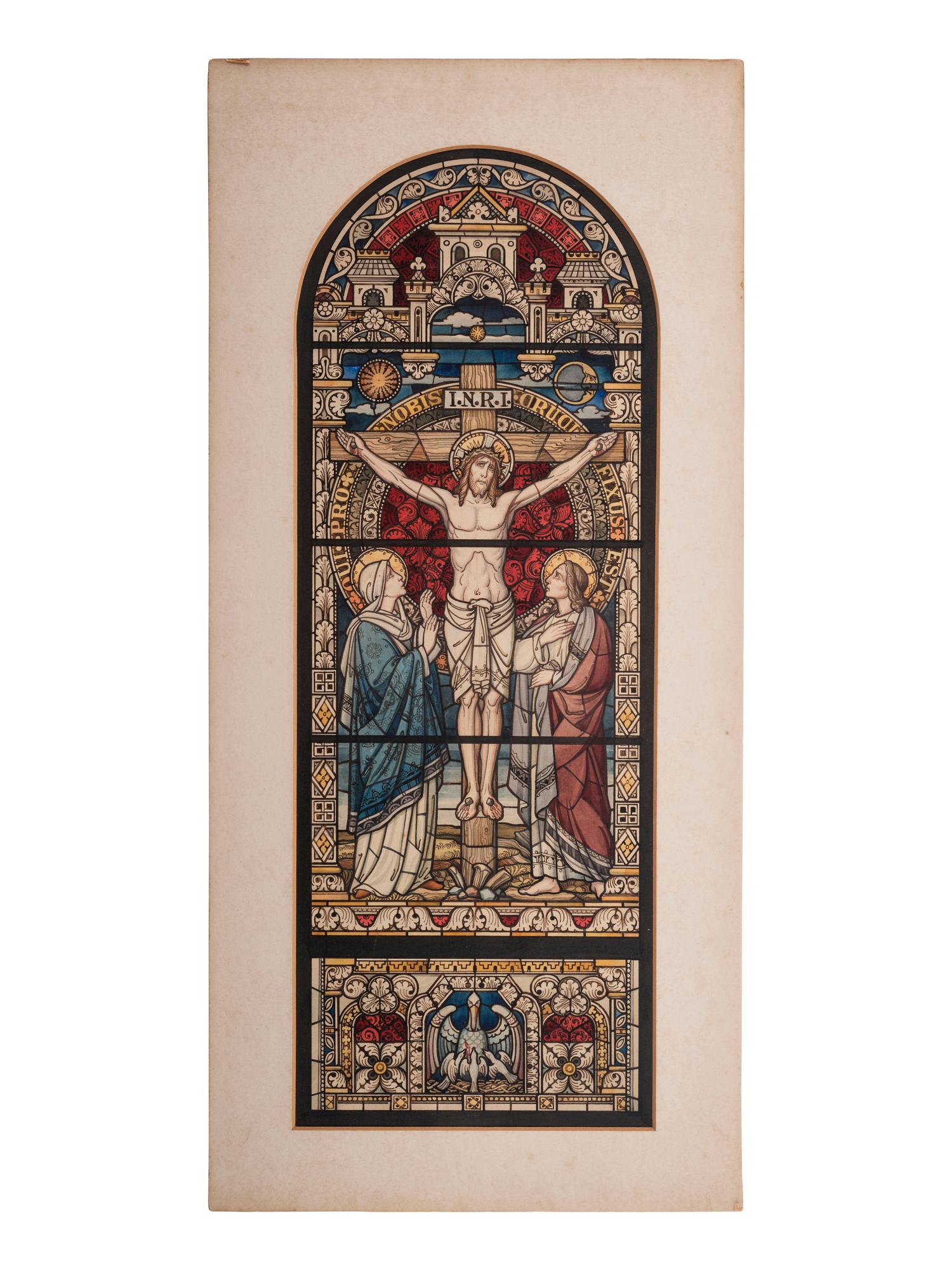 Four Stained Glass Window Designs