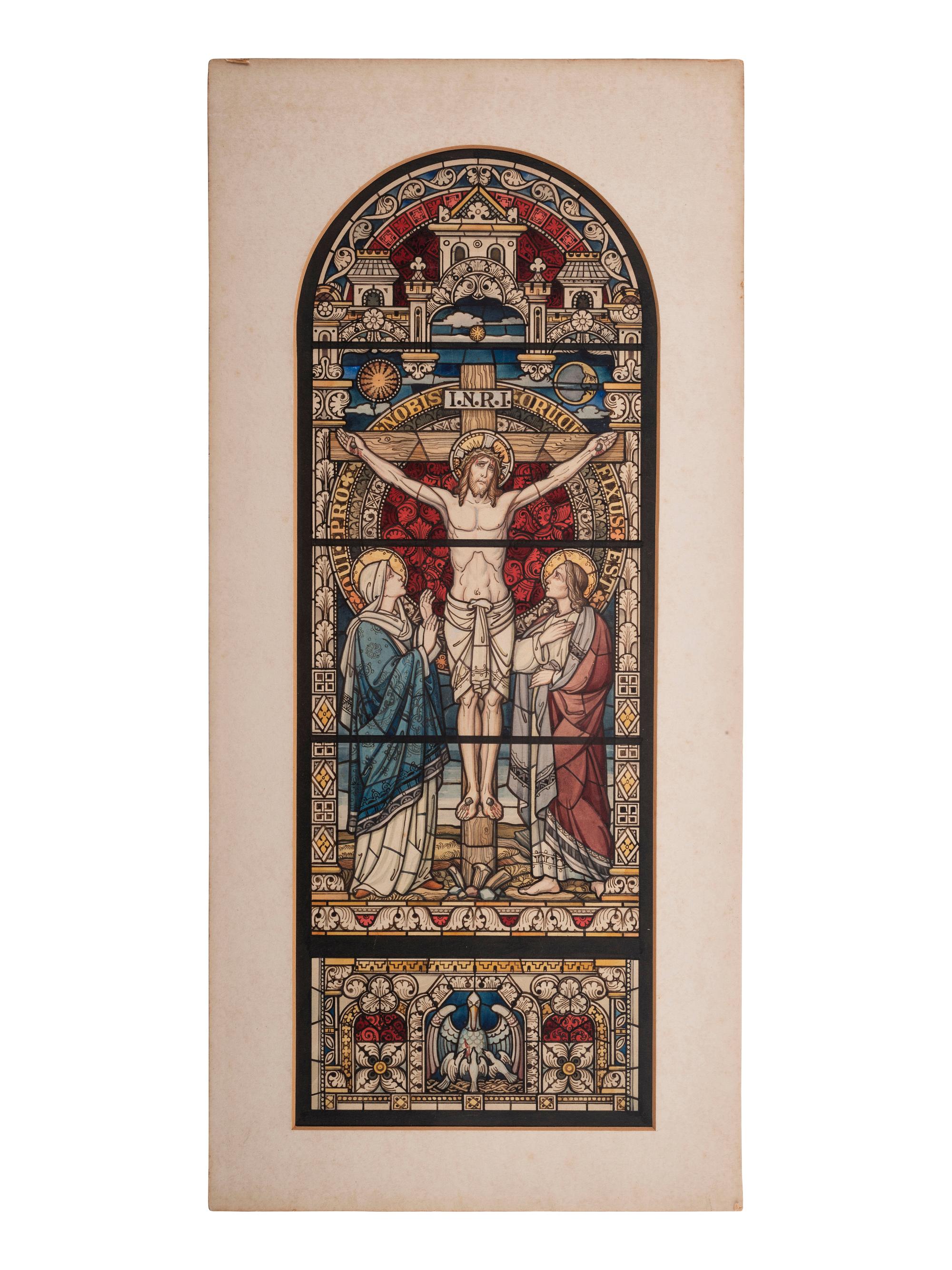 Four Stained Glass Window Designs