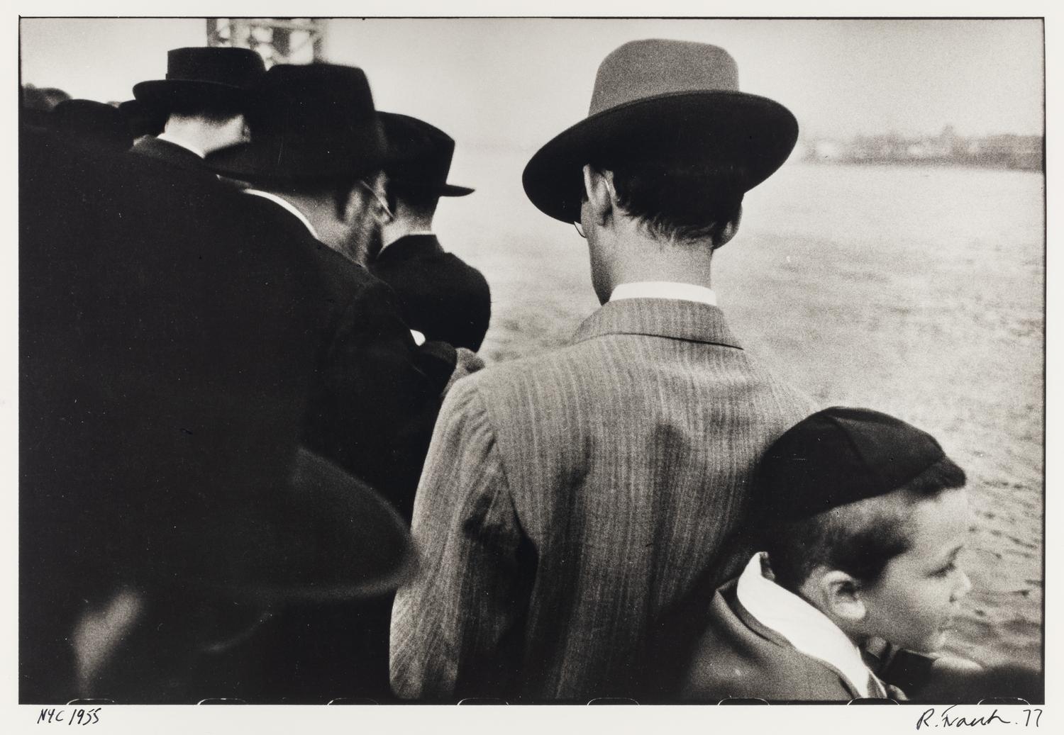 Robert Frank (1924-2019) Yom Kippur, East River, New York City, 1955