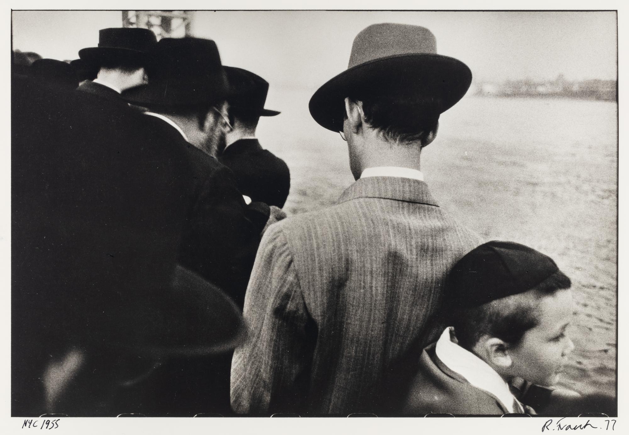 Robert Frank (1924-2019) Yom Kippur, East River, New York City, 1955