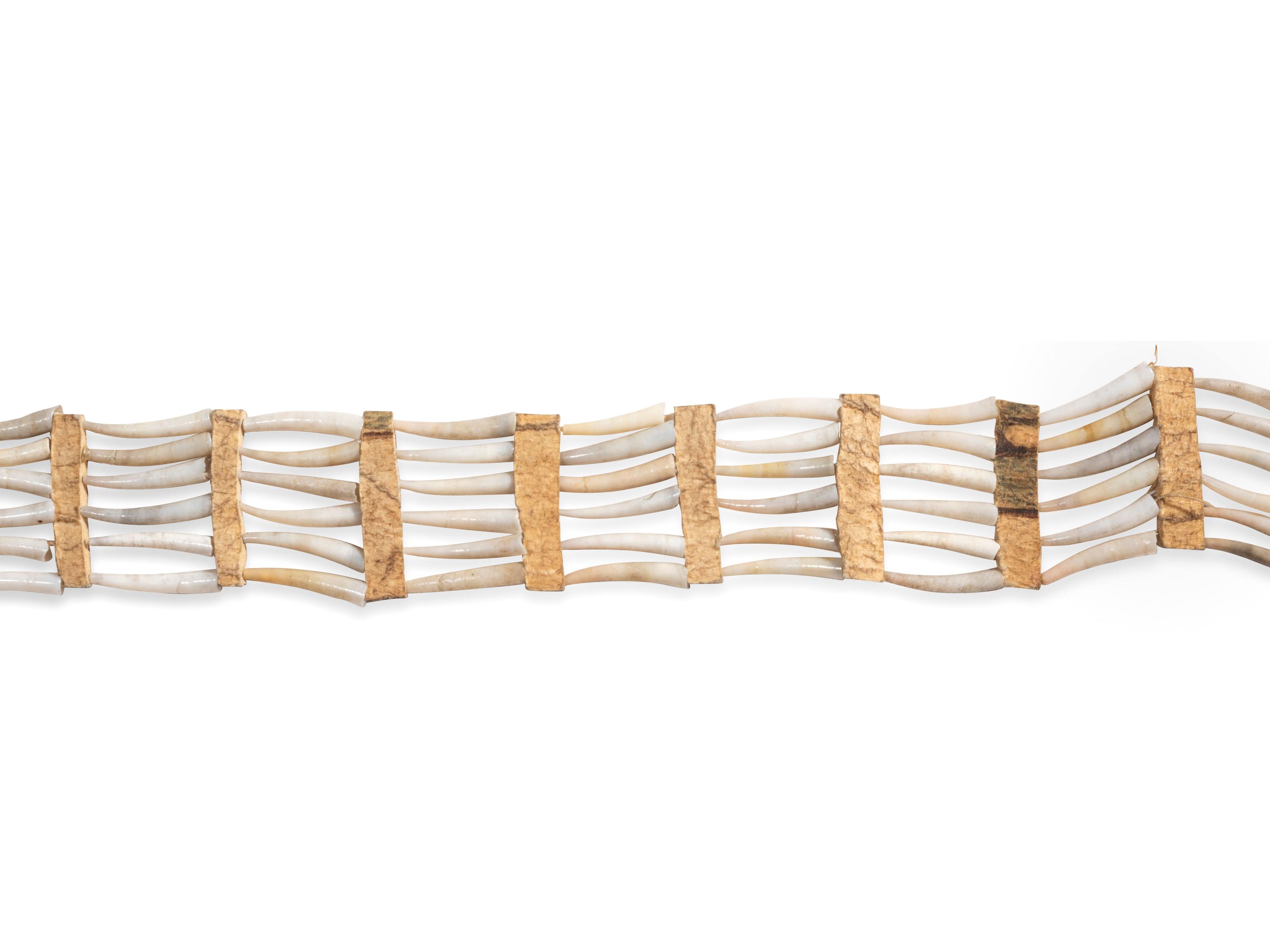 Plains Dentalia Shell Hair Ornament