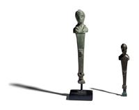 Two Roman Bronze Herms