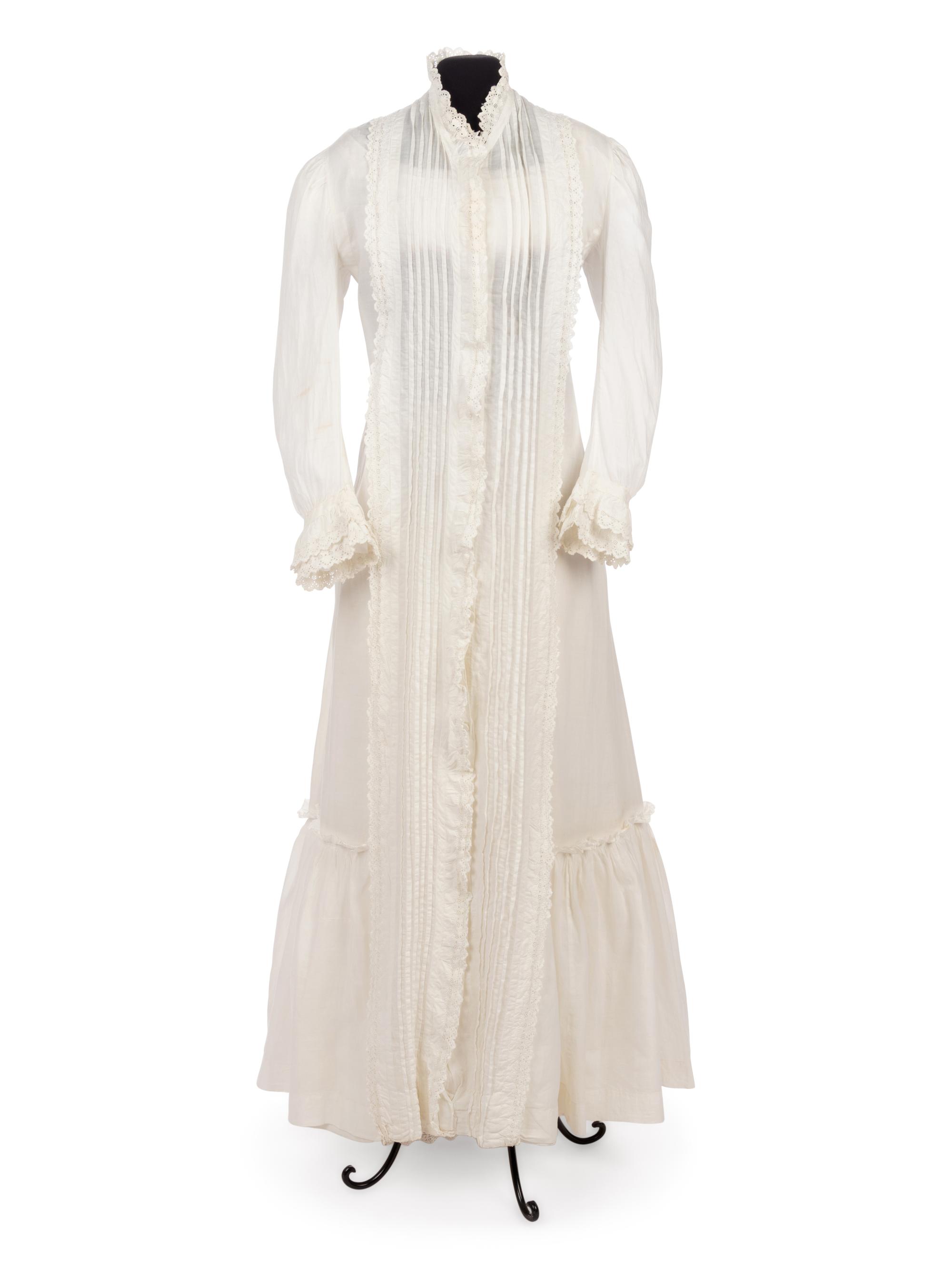 Collection of Nine Bed Jackets and Chemises, 1850-1900
