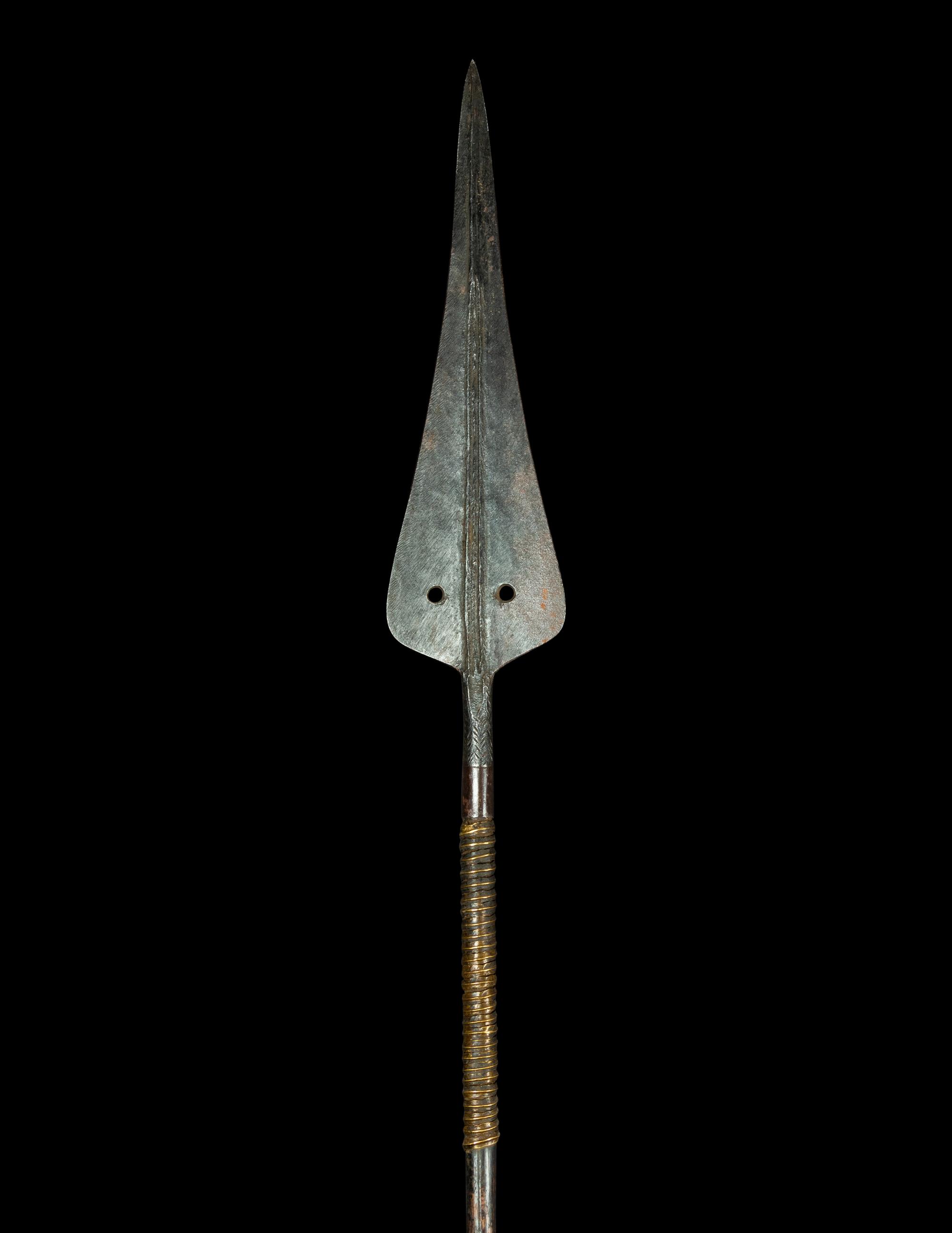 Three Maasai Warrior Spears