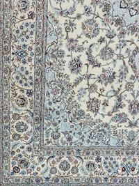 A Nain Silk Rug