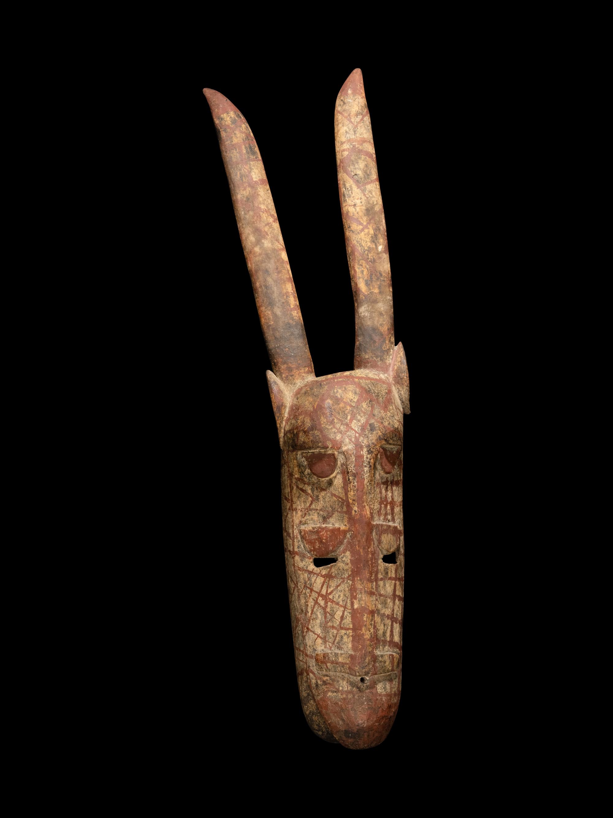 A Mossi Wood Yali Mask