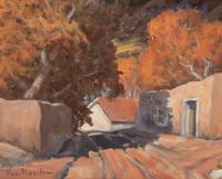 New Mexico Village in Late Fall