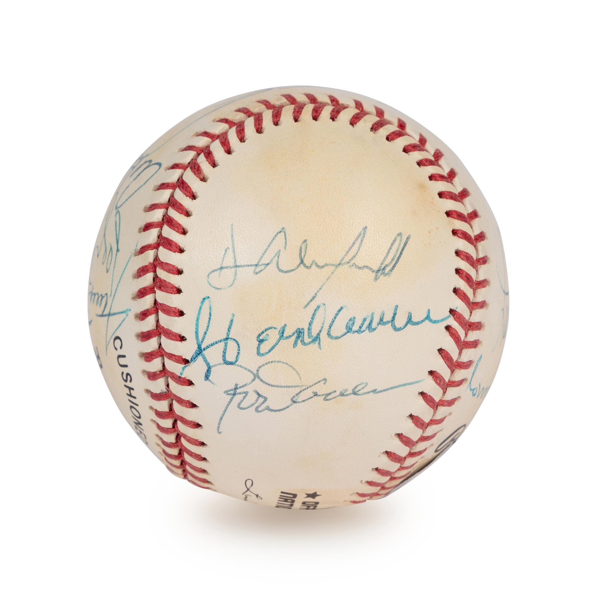 A 3,000 Hit Club Signed Autograph Baseball / 12 Signatures (Beckett Authentication Services Letter)