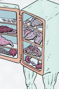 Dough Boys and Untitled (Refrigerator Man)