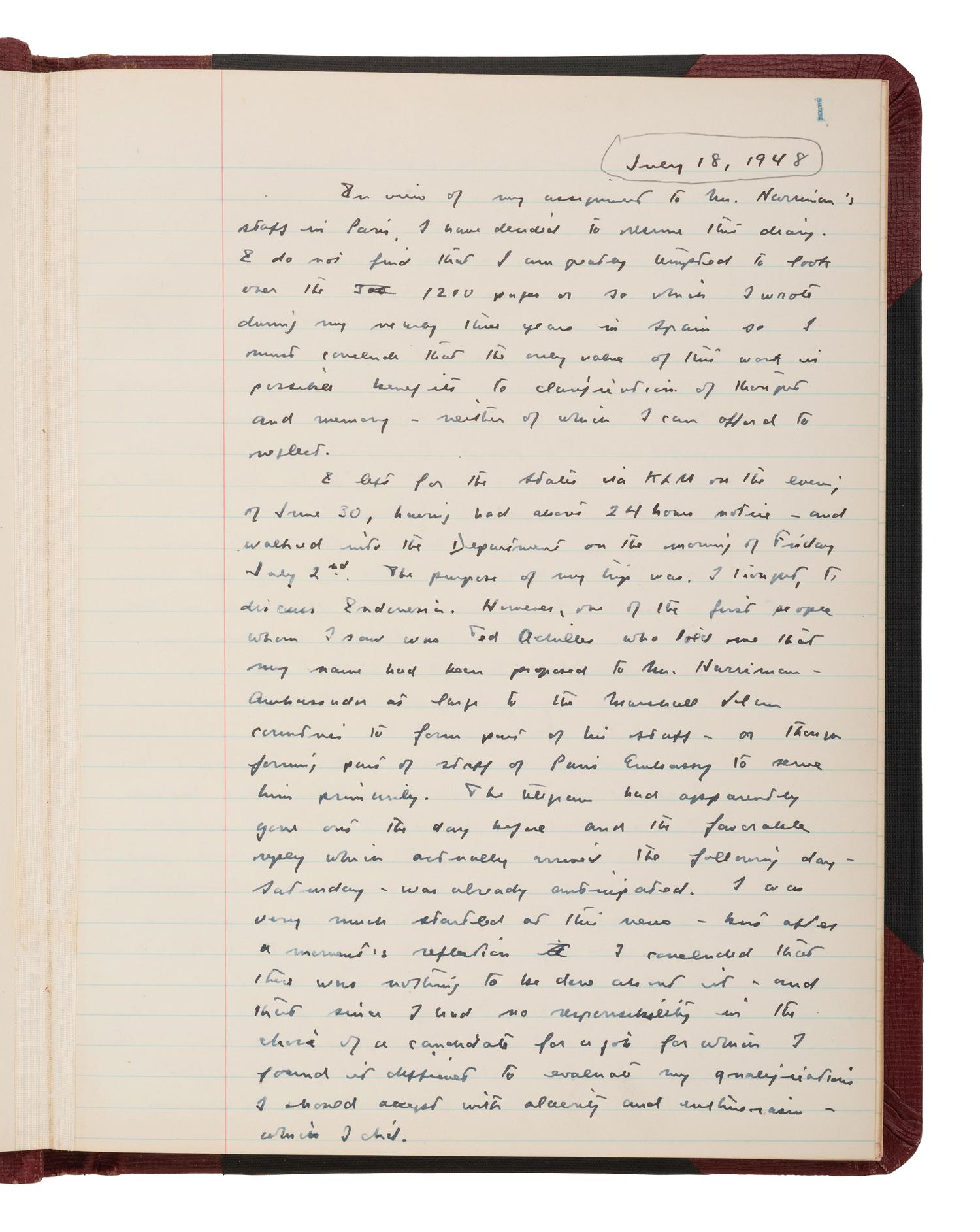 [POLITICS]. Extensive archive of correspondence, photographs, and other ephemera related to Philip Bonsal, his family, and career in the US Foreign Service.