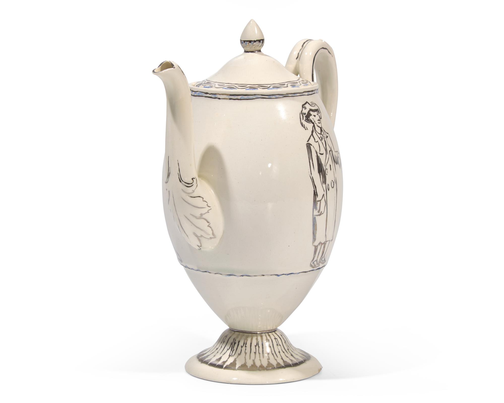 A Wedgwood Queensware Coffee Pot