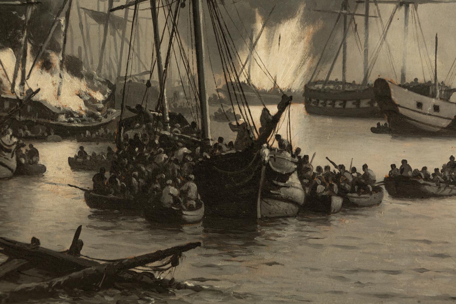 A Naval Battle, 1716