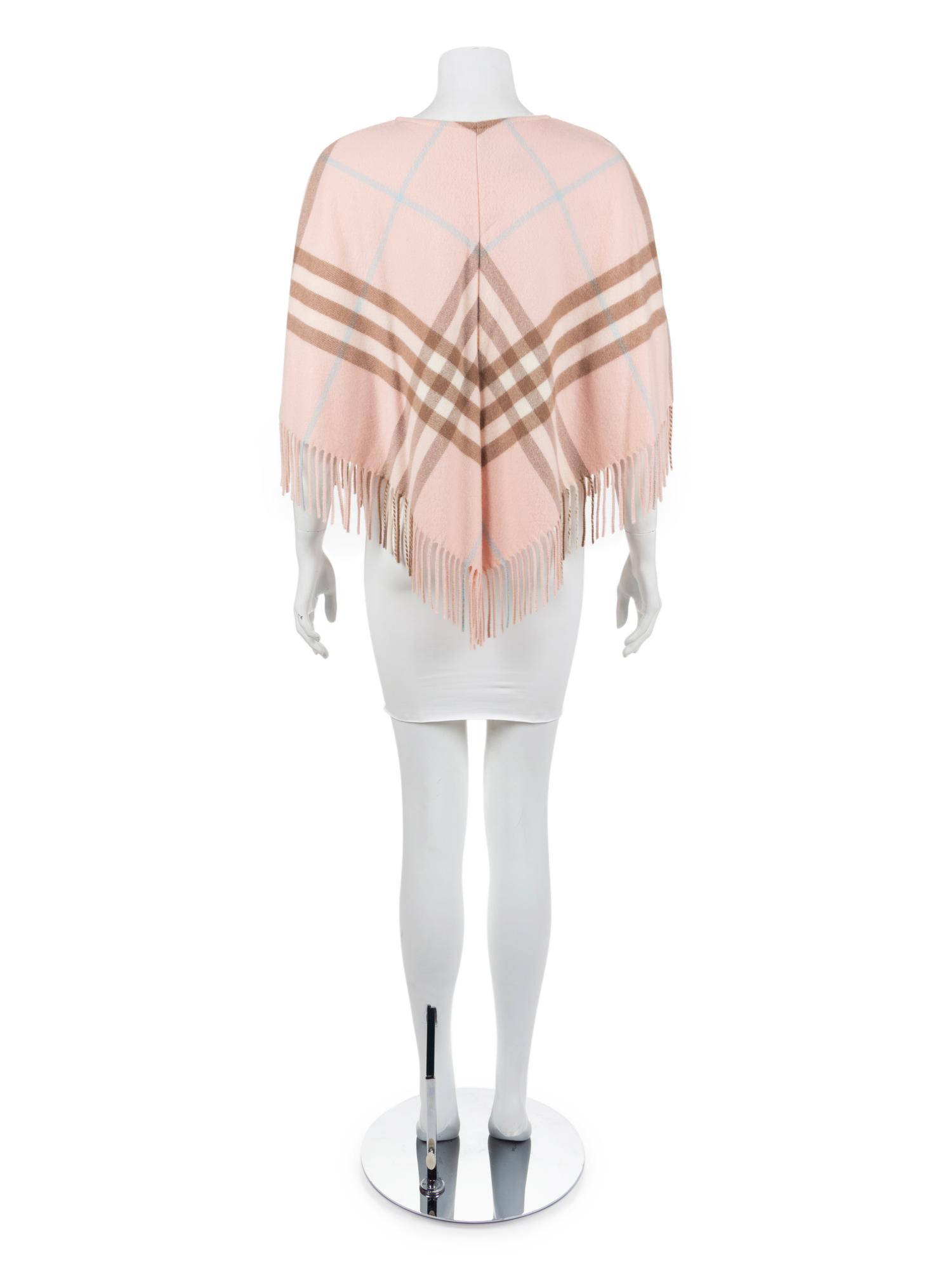 Burberry Cashmere Poncho, 2000s