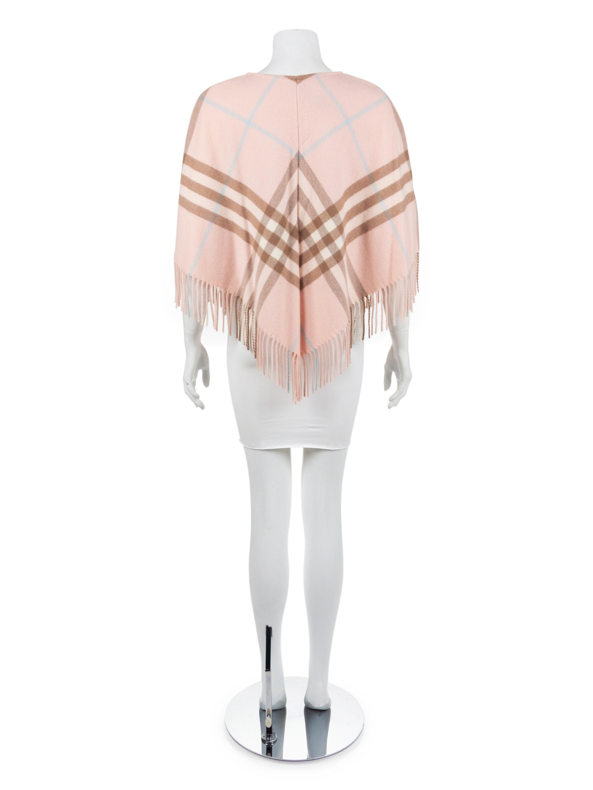 Burberry Cashmere Poncho, 2000s
