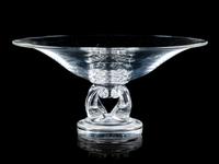 A Steuben Glass Centerpiece Bowl