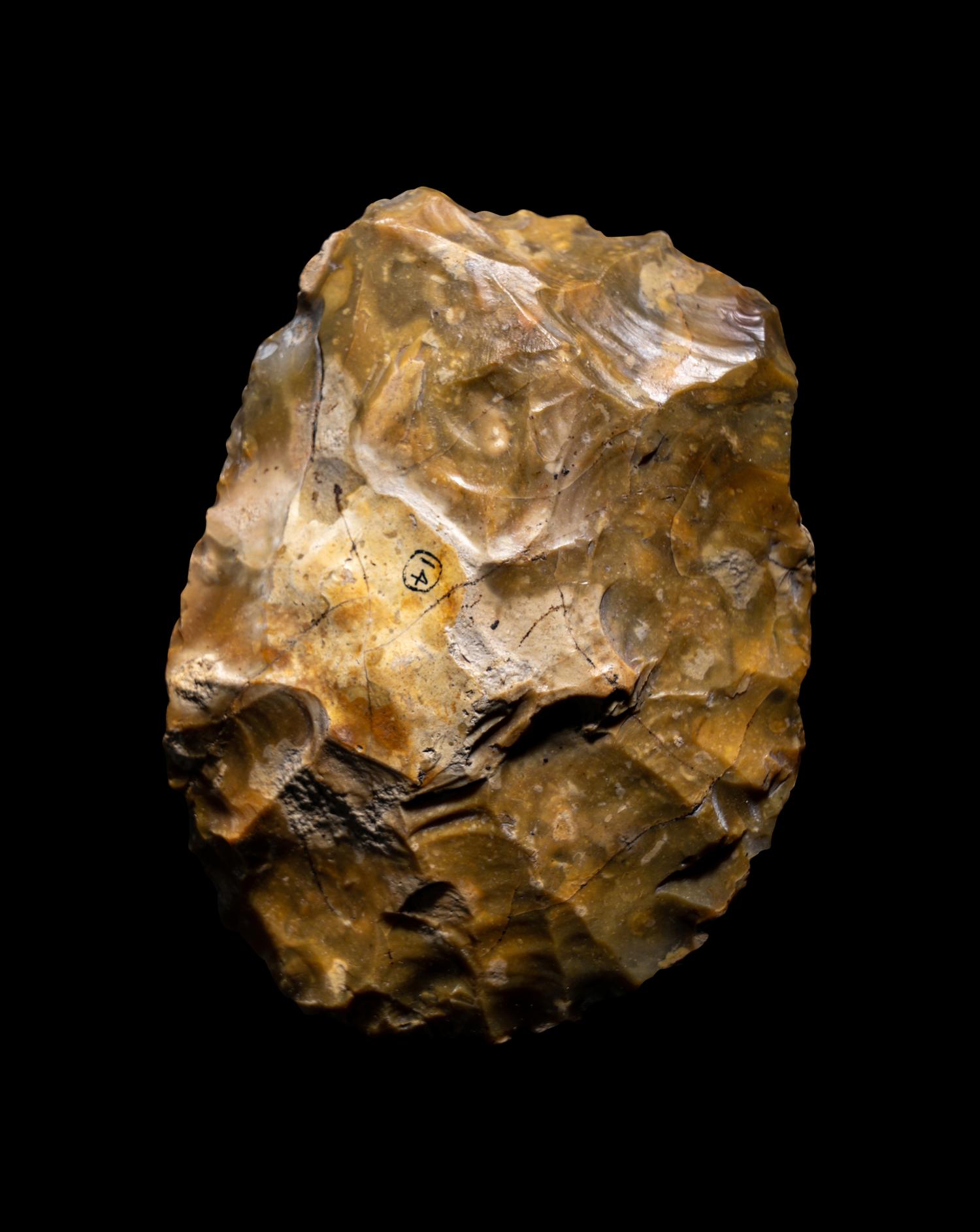 An Ovate Acheulean Handaxe