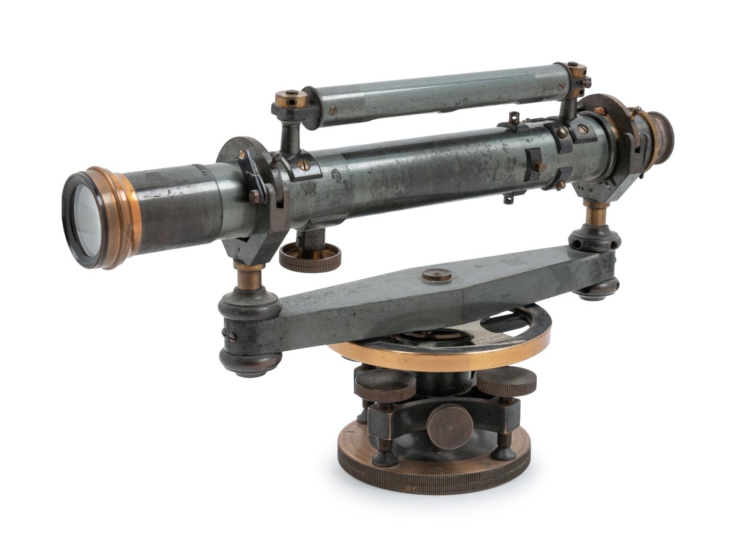A Lacquered Brass Wye Level