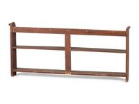 A Painted Pine Hanging Shelf