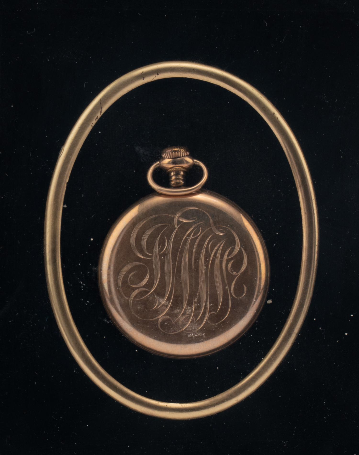 A Gold Pocket Watch