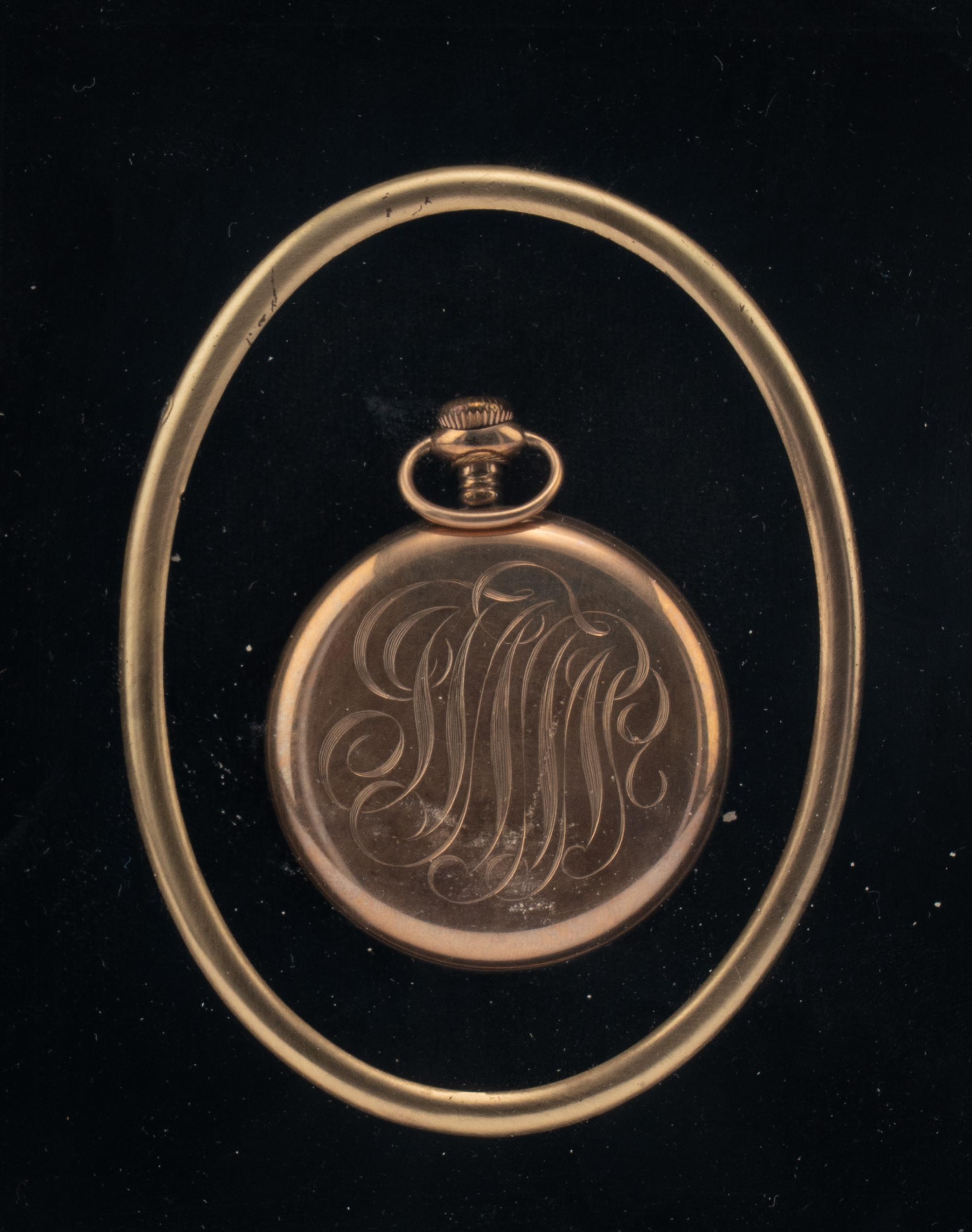 A Gold Pocket Watch