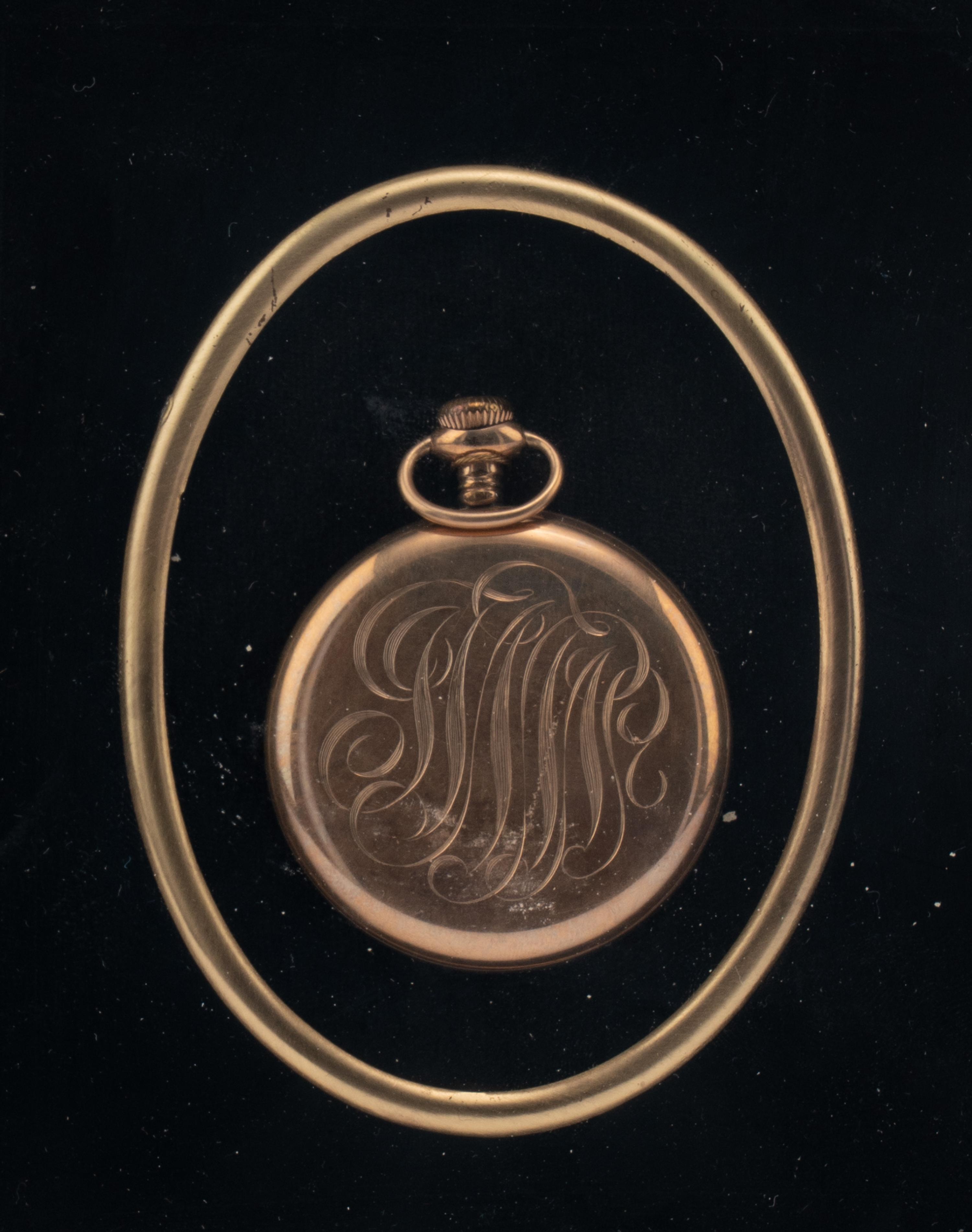 A Gold Pocket Watch