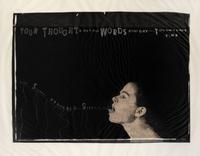 Lesley Dill, (American, b. 1950), Your Thoughts Don't Have Words, 1997