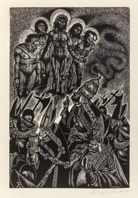 Fritz Eichenberg, (American, 1901-1990), In Praise of Folly, 1972 (portfolio of 10 with text and justification)