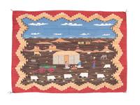 Navajo Pictorial Weaving / Rug