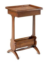 A Continental Fruitwood Work Table