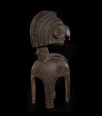 A Baga Wood Nimba Mask or Headdress