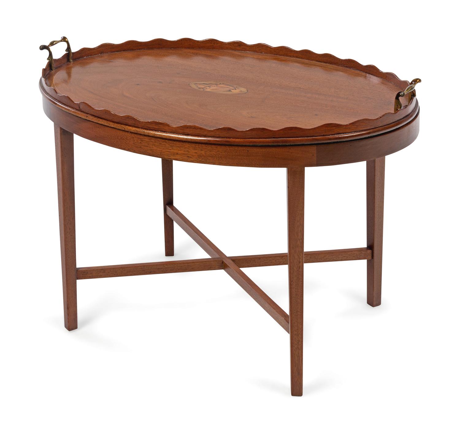 A Georgian Mahogany Tray
