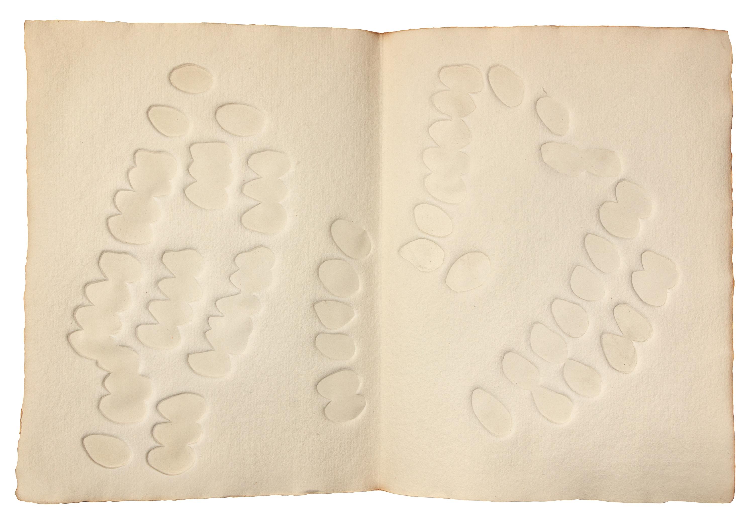 HAJDÚ, Étienne (1907-1996), illustrator. -- DUPIN, Jacques (1927-2012). Le Corps Clairvoyant. Paris: Editions Gallimard, 1963.