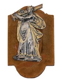 A Set of Five South German Silver Figural Plaques