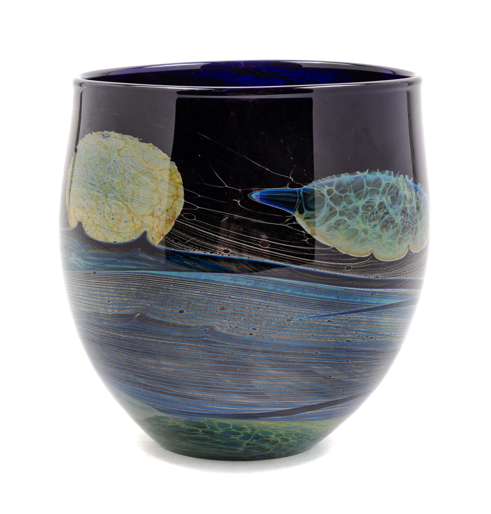 John Lewis, (American, b. 1942), Moon Bowl, 1975