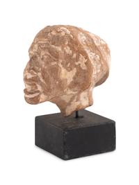 A Romano-Egyptian Terracotta Head of a Grotesque