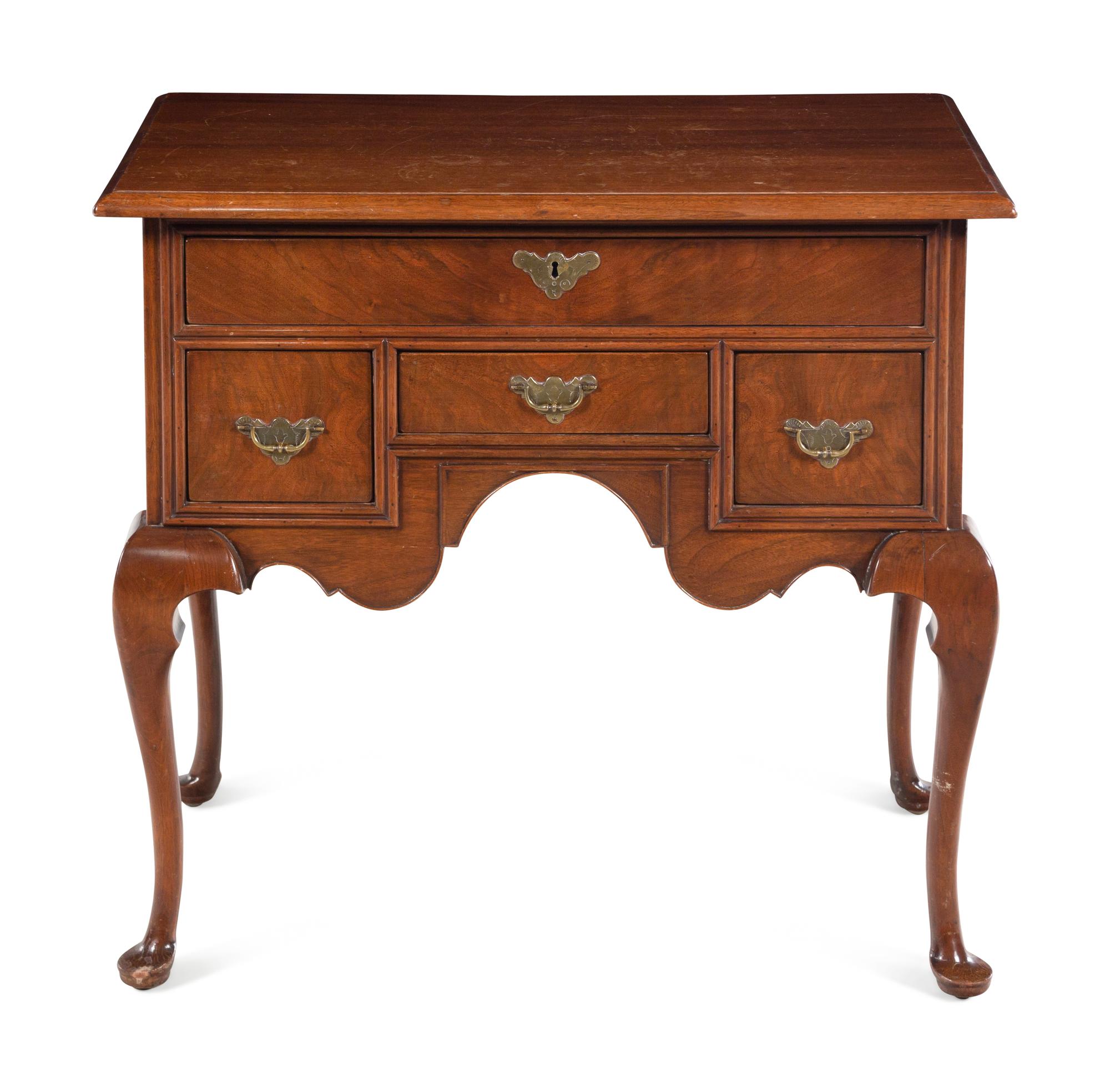 [SHUTTLE TO DENVER TO RETURN] A George II Style Walnut Dressing Table