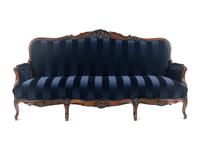 A Louis XV Style Rosewood Sofa
