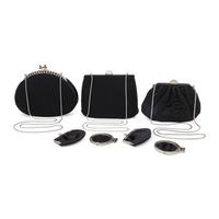 Judith Leiber, Three Black Evening Bags