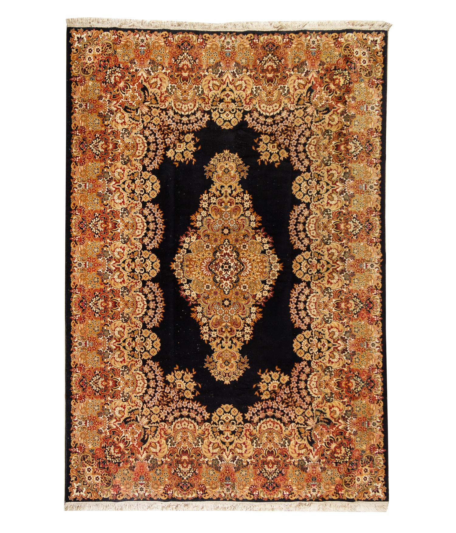 A Kirman Style Wool Rug