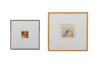Calanthe, 1980 and Weeping for the Sky, 1980 (a pair of works)
