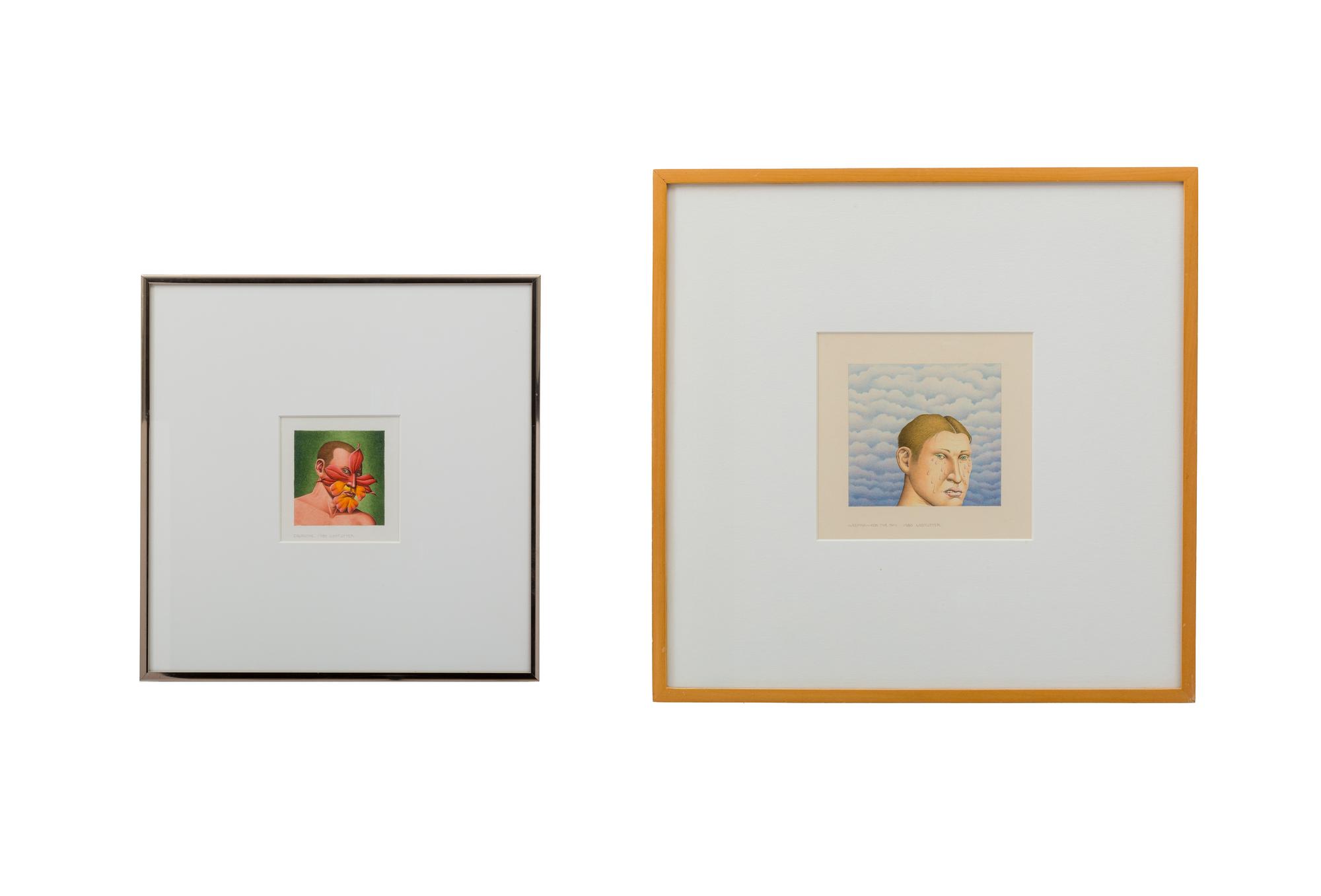 Calanthe, 1980 and Weeping for the Sky, 1980 (a pair of works)