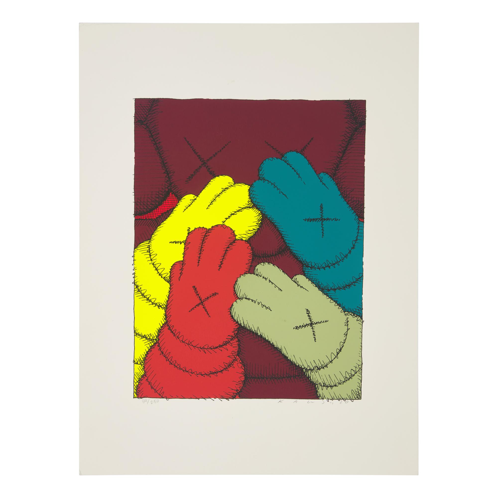 KAWS (American, b. 1974) — Untitled (from the Urge Portfolio), 2020