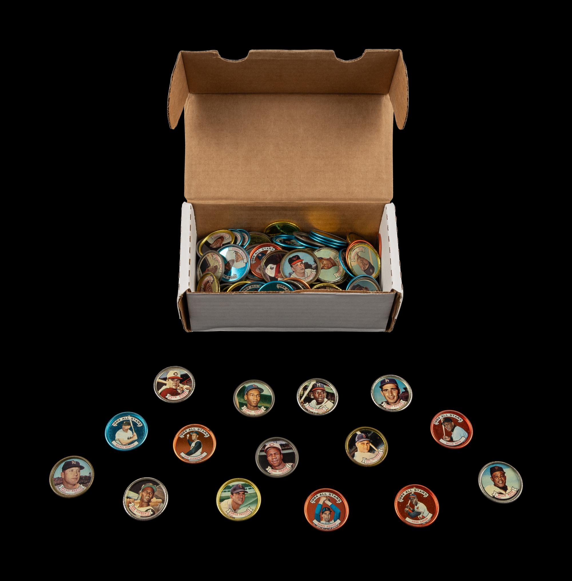 A Complete Set of 1964 Topps Baseball Coins,