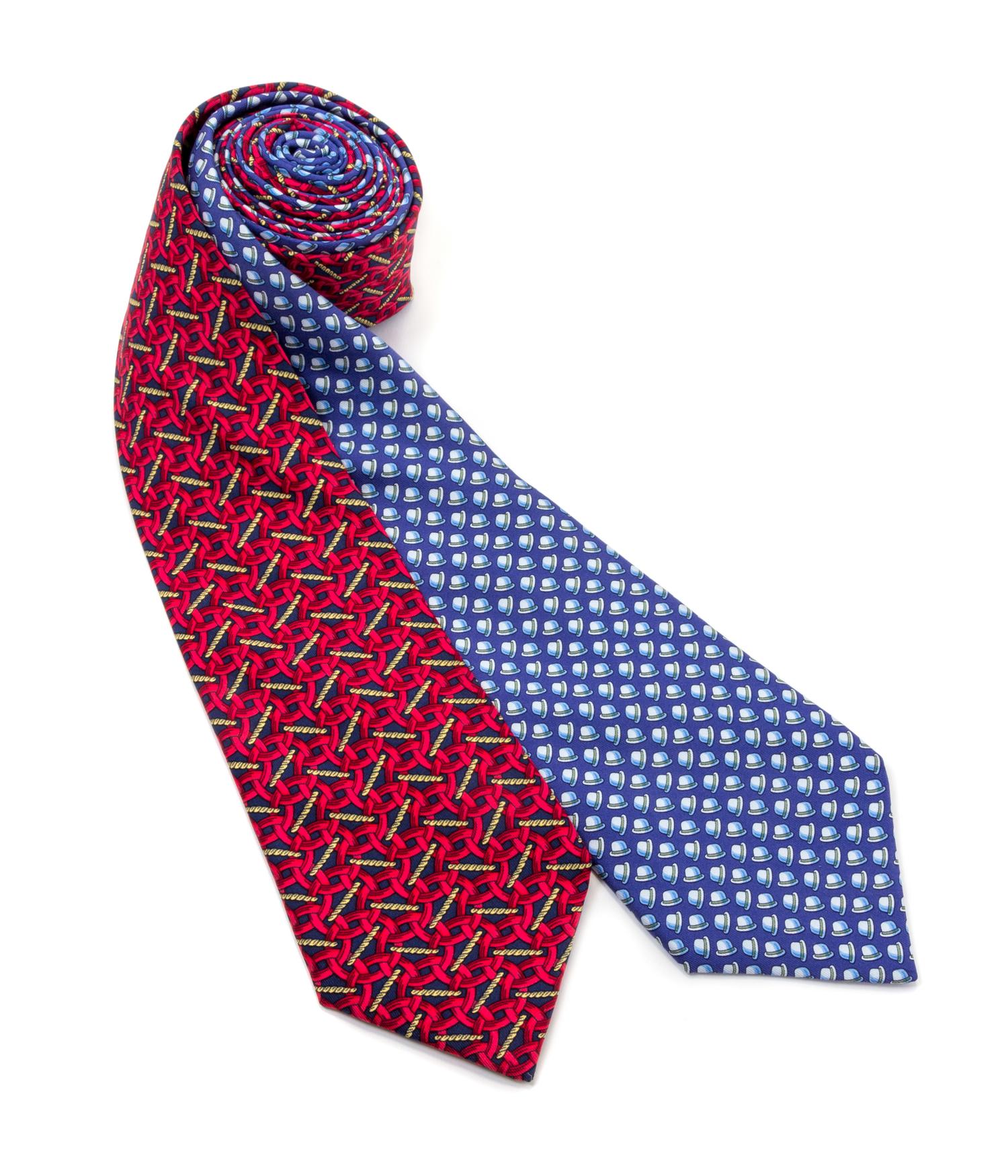 A Pair of Hermès Ties,