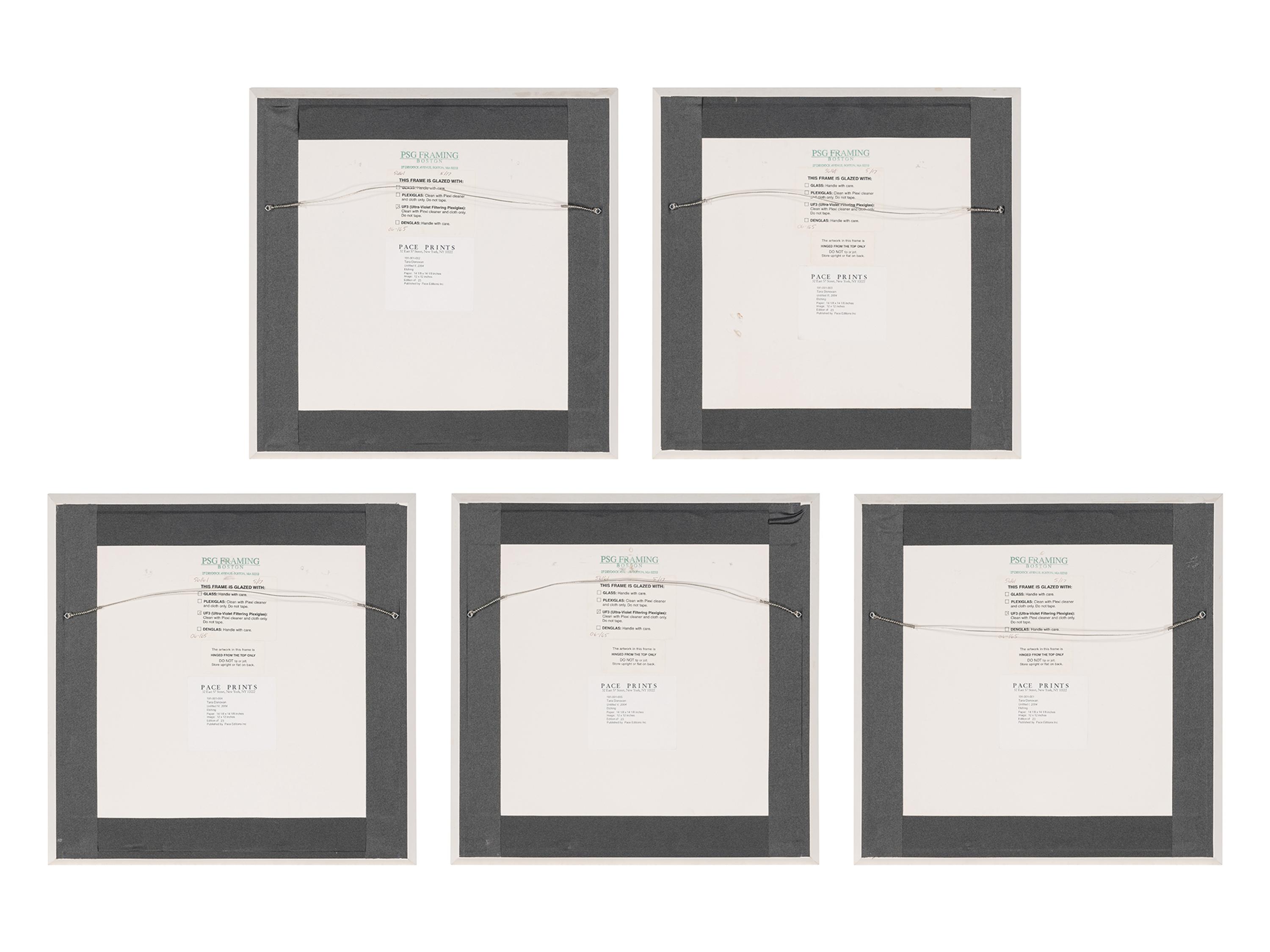 Untitled 1-V (complete set of 5), 2004