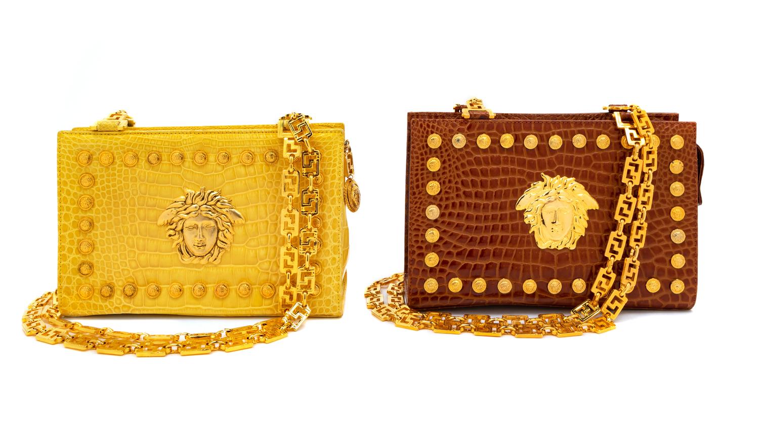 Two Gianni Versace CoutureHandbags, 1990s