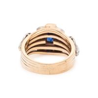SAPPHIRE AND DIAMOND RING