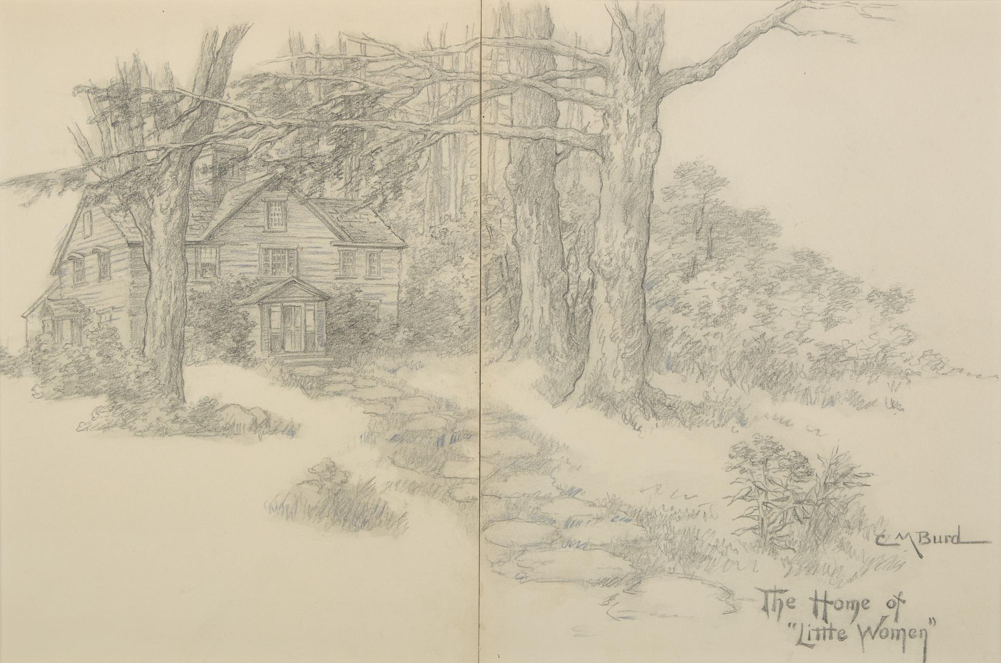 Little Women, The Home of "Little Women," 1926 ; Together with Four Other Works (Five Works Total)