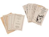 [African-Americana] Programs, Directories, and Yearbook from Fisk University and Miles College